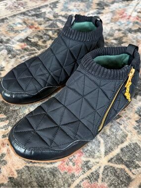 Teva ReEMBER Mid Slip-On Quilted Outdoor Bootie in Gray Mens Size 10